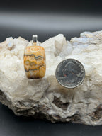 Graveyard Point Plume Jasper Pendant