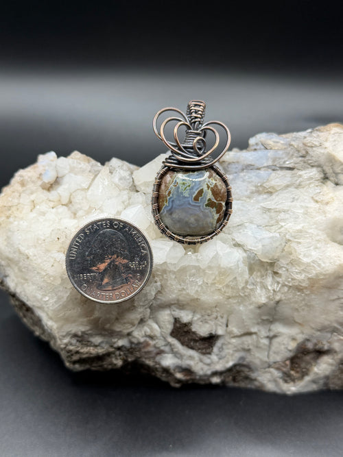 Crane Creek Oregon Thunderegg Pendant