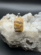 Graveyard Point Plume Jasper Pendant