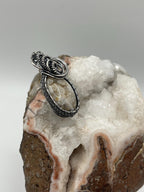 Southwest Washington Quartz Sterling Silver Wire Wrapped Pendant